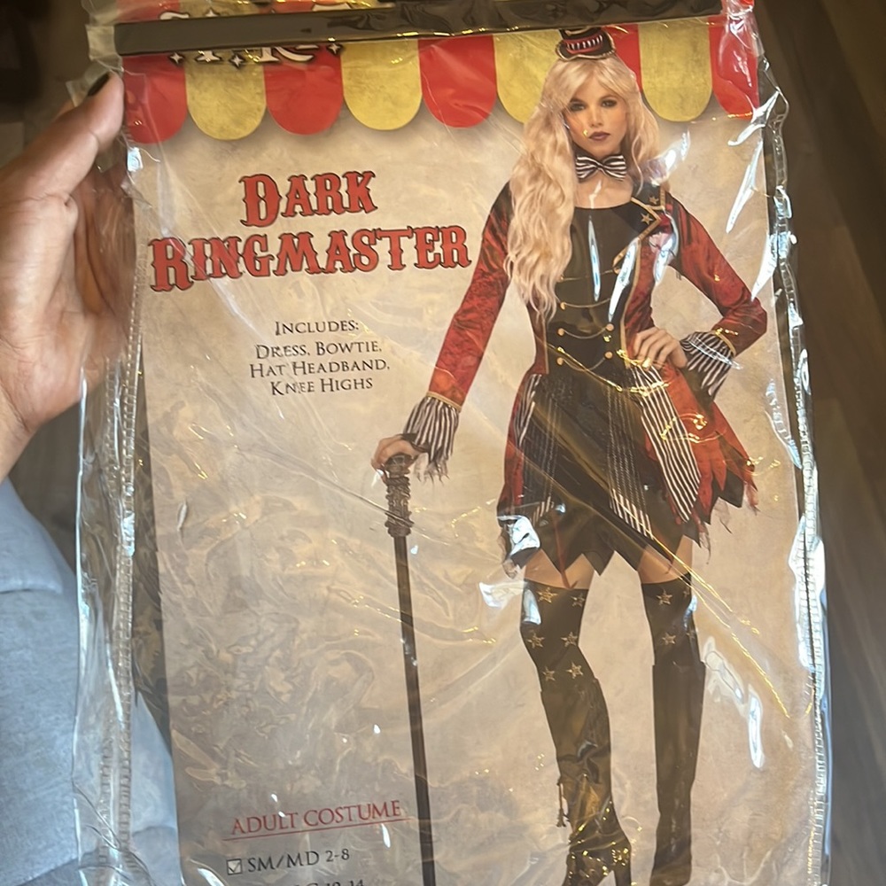 Dark ringmaster costume
